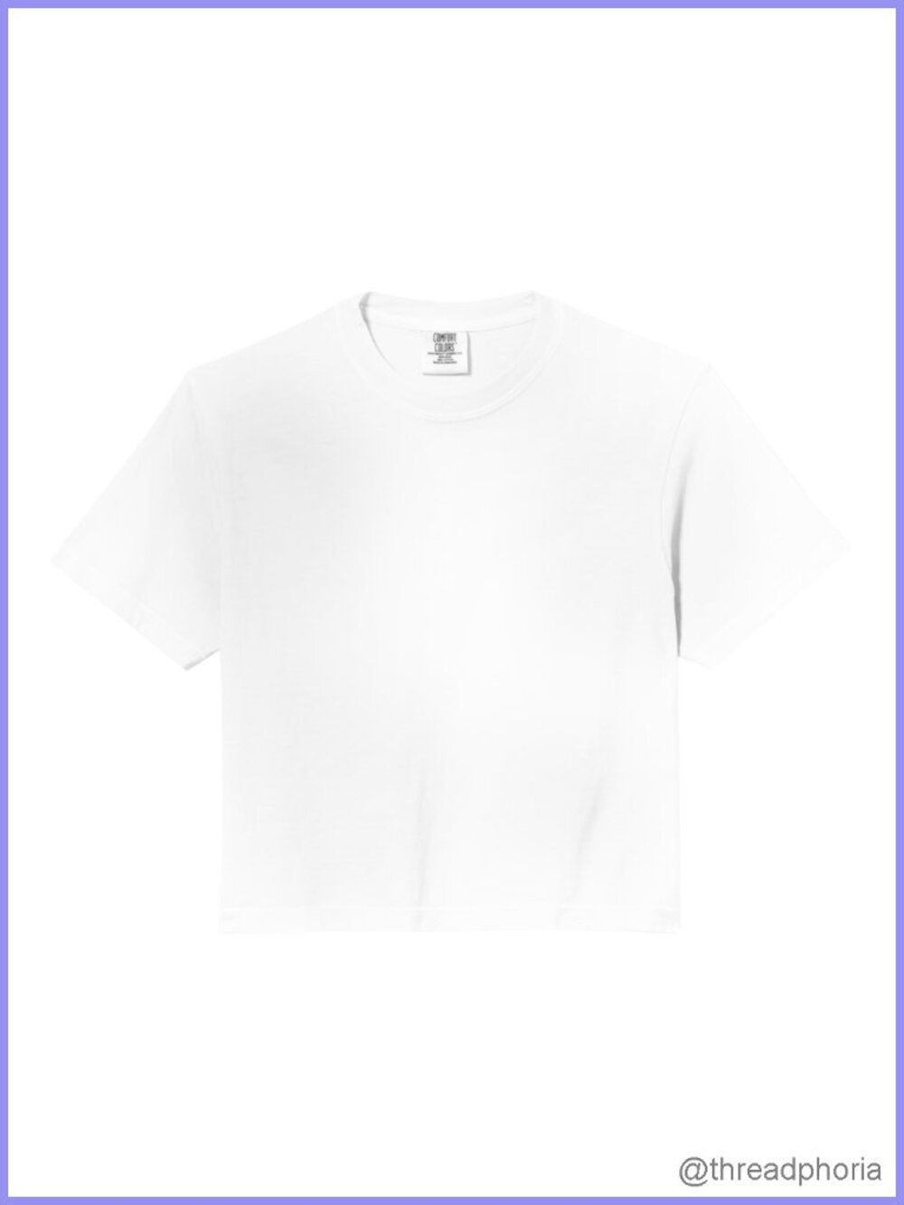 Rugby Player Weekend Schedule Comfort Colors Crop Top Boxy Fit Soft Tee Cotton
